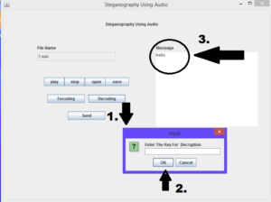 steganography project in java with source code